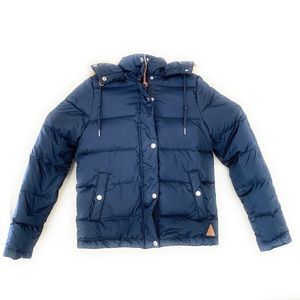 H&M Logg Down Feather Jacket Outdoor blue